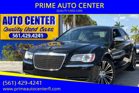 2013 Chrysler 300 for sale at PRIME AUTO CENTER in Palm Springs FL