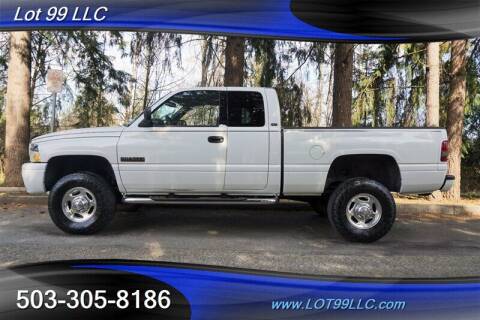 2002 Dodge Ram 2500 for sale at LOT 99 LLC in Milwaukie OR