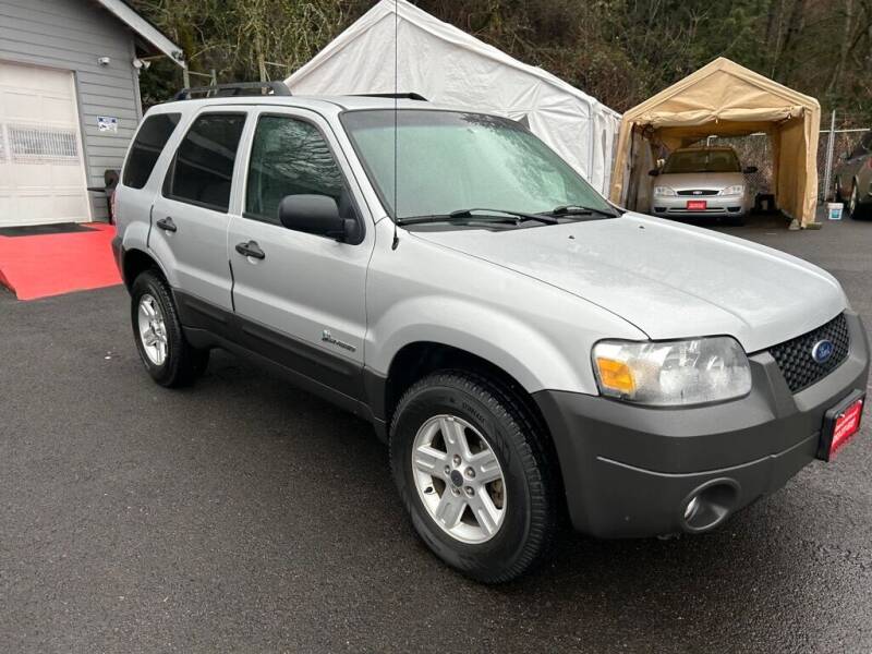 2007 Ford Escape Hybrid for sale at C&D Auto Sales Center in Kent WA