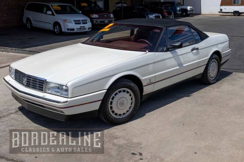 1987 Cadillac Allante for sale at Borderline Classics & Auto Sales - CLASSICS FOR SALE in Dinuba CA