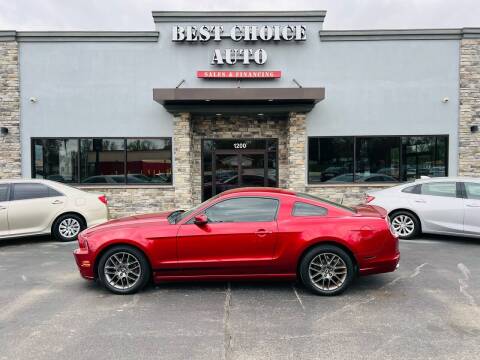 2014 Ford Mustang for sale at Best Choice Auto in Evansville IN