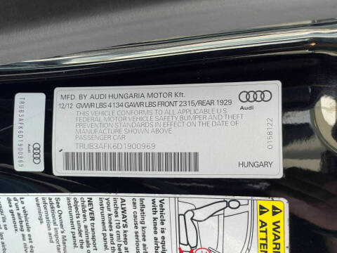 2013 Audi TT RS 2.5 quattro