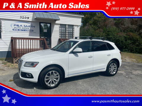 2016 Audi Q5 for sale at P & A Smith Auto Sales in Garner NC