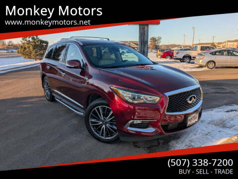 2019 Infiniti QX60 for sale at Monkey Motors in Faribault MN