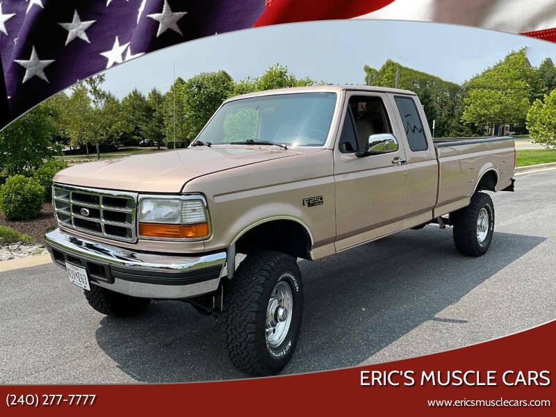 1996 Ford F-250 for sale at Eric's Muscle Cars in Clarksburg MD