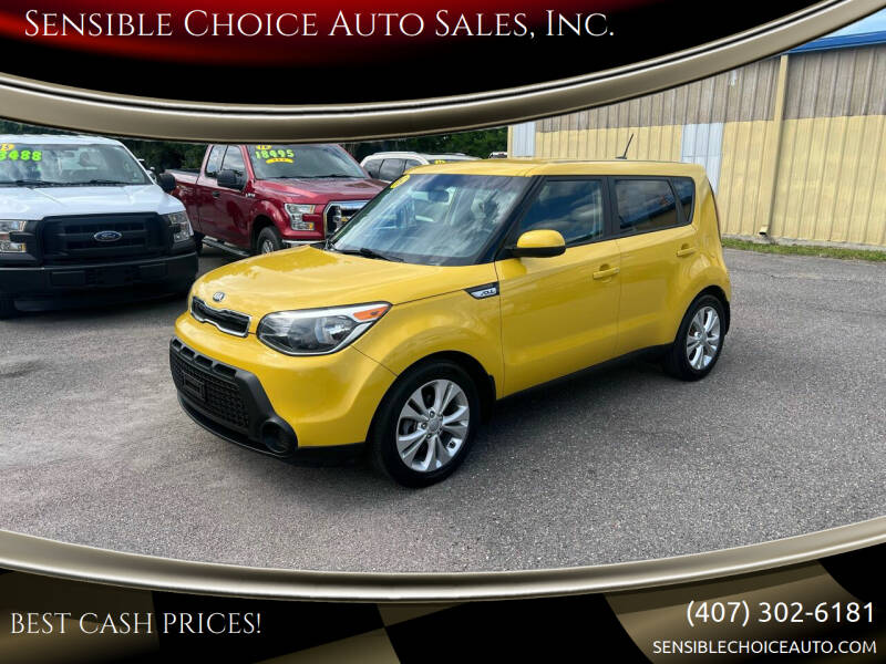 2015 Kia Soul for sale at Sensible Choice Auto Sales, Inc. in Longwood FL