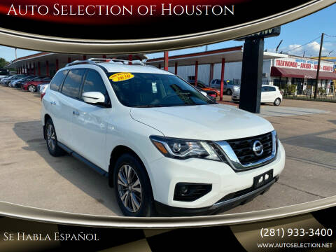 2020 Nissan Pathfinder for sale at Auto Selection of Houston in Houston TX