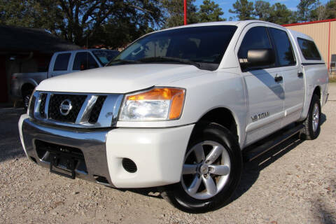 2012 Nissan Titan for sale at CROWN AUTO in Spring TX