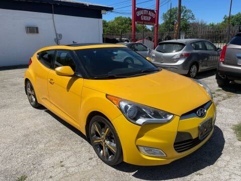 2016 Hyundai Veloster for sale at Quality Auto Group in San Antonio TX