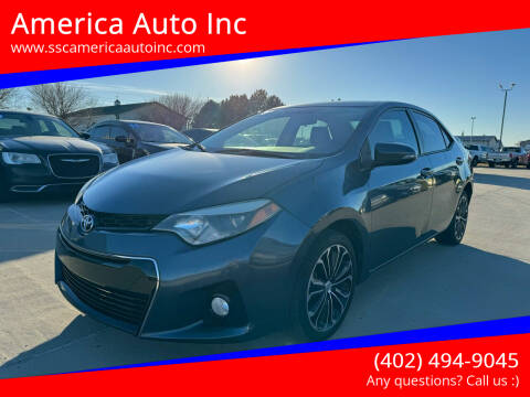 2015 Toyota Corolla for sale at America Auto Inc in South Sioux City NE