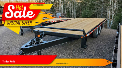 2023 Canada Trailers 102x18 14K HD Deckover for sale at Trailer World in Brookfield NS