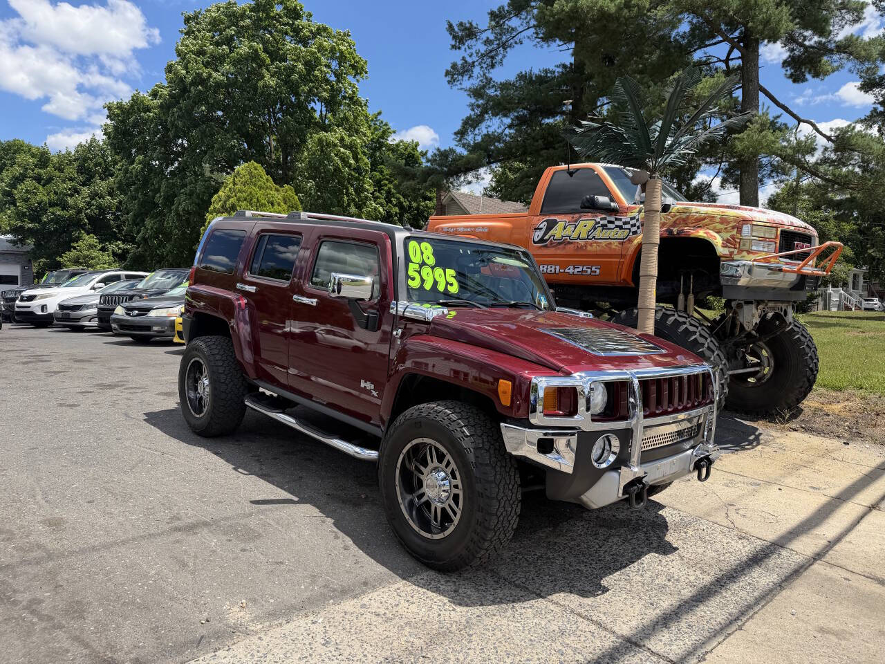 Red (Burgundy) 2008 Hummer H3 Base SUV / Crossover Four-Wheel Drive 4-Speed Automatic