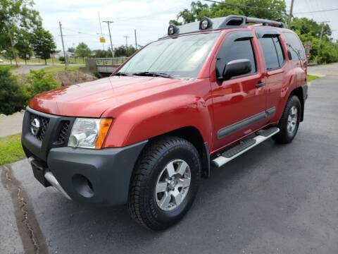 2012 Nissan Xterra for sale at GLASS CITY AUTO CENTER in Lancaster OH