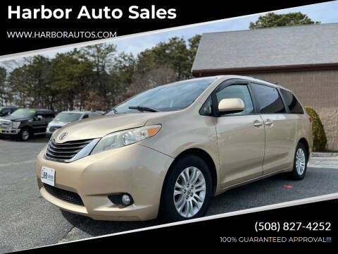 2011 Toyota Sienna for sale at Harbor Auto Sales in Hyannis MA