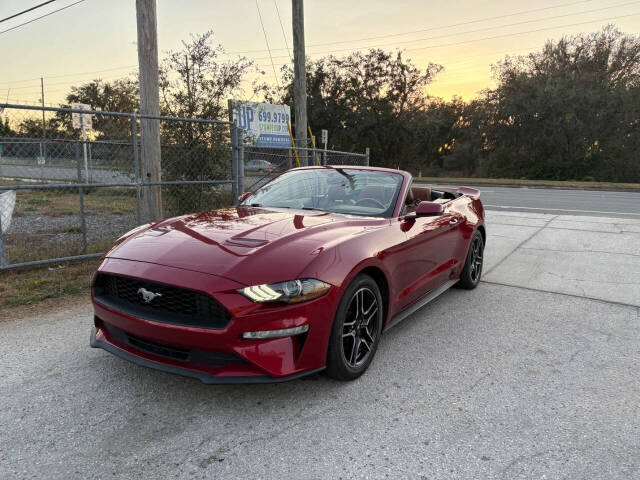 2019 Ford Mustang for sale at Hobgood Auto Sales in Land O Lakes, FL