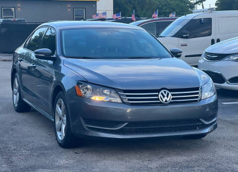 2014 Volkswagen Passat for sale at 730 AUTO in Hollywood FL