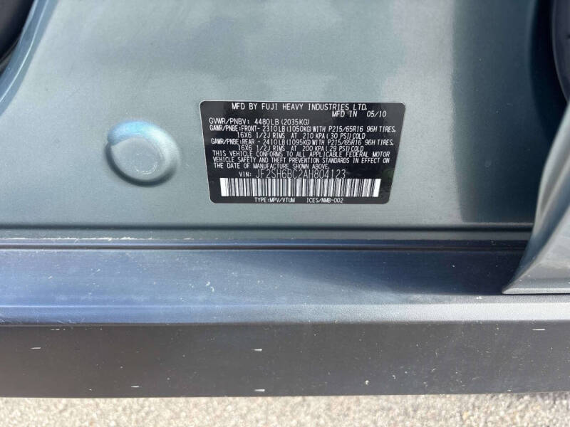 2010 Subaru Forester 2.5X