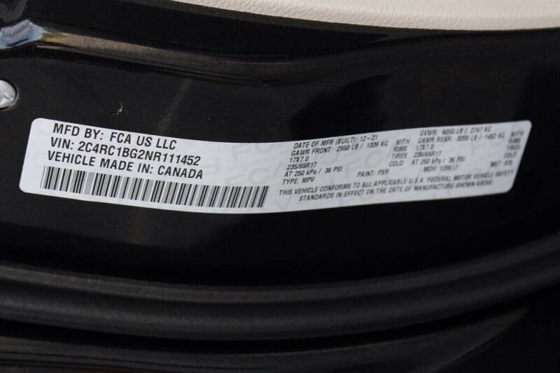 2022 Chrysler Pacifica Touring L