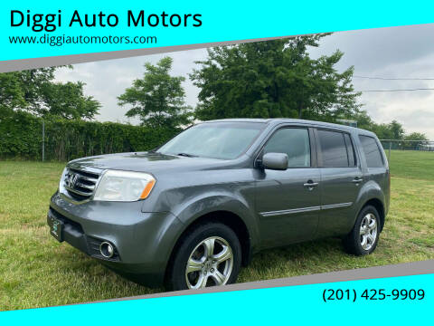 2012 Honda Pilot for sale at Diggi Auto Motors in Jersey City NJ