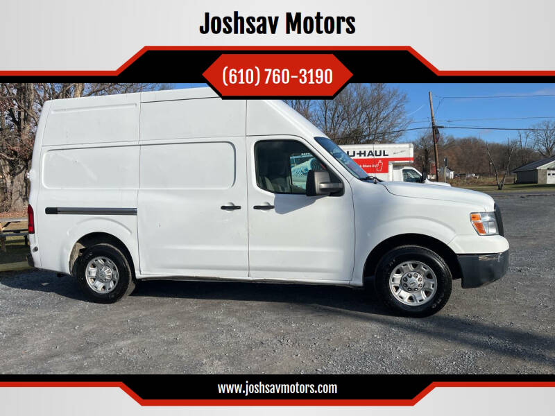 2012 Nissan NV for sale at Joshsav Motors in Walnutport PA