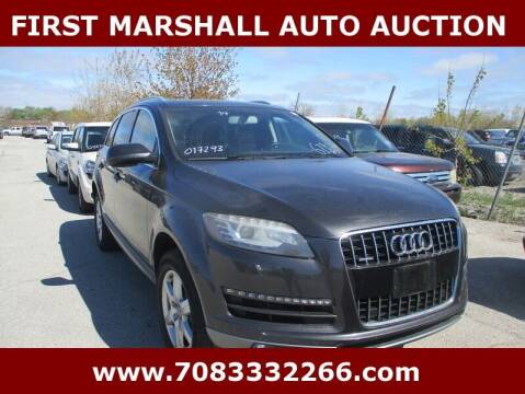 2014 Audi Q7 for sale at First Marshall Auto Auction in Harvey IL