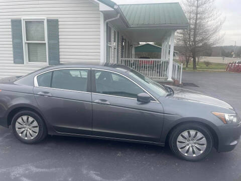 2009 Honda Accord for sale at CRS Auto & Trailer Sales Inc in Clay City KY