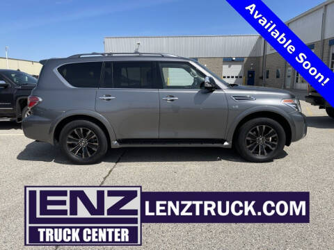 2019 Nissan Armada for sale at LENZ TRUCK CENTER in Fond Du Lac WI