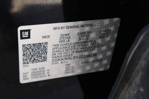 2018 GMC Acadia SLE-2