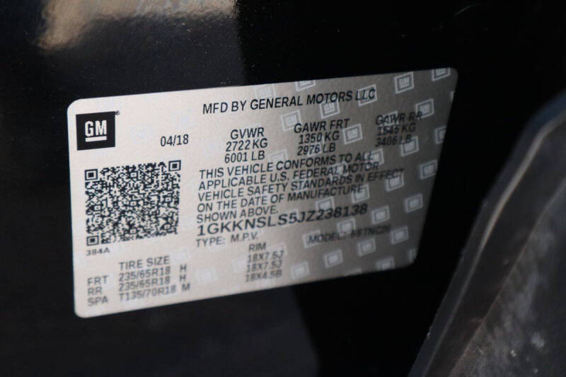 2018 GMC Acadia SLE-2