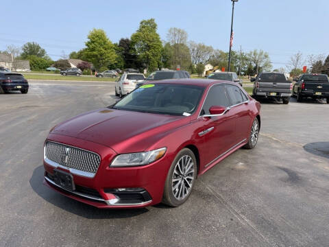2017 Lincoln Continental for sale at Newcombs Auto Sales in Auburn Hills MI