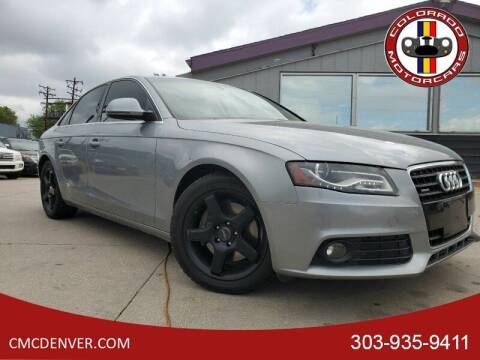 2009 Audi A4 for sale at Colorado Motorcars in Denver CO