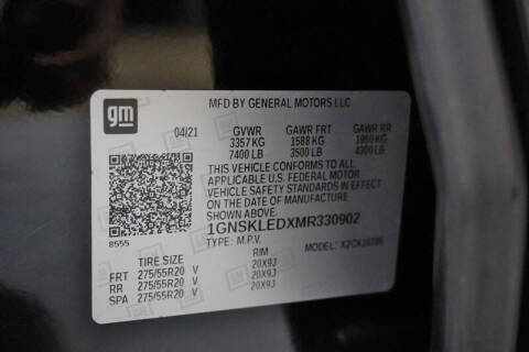 2021 Chevrolet Tahoe Police