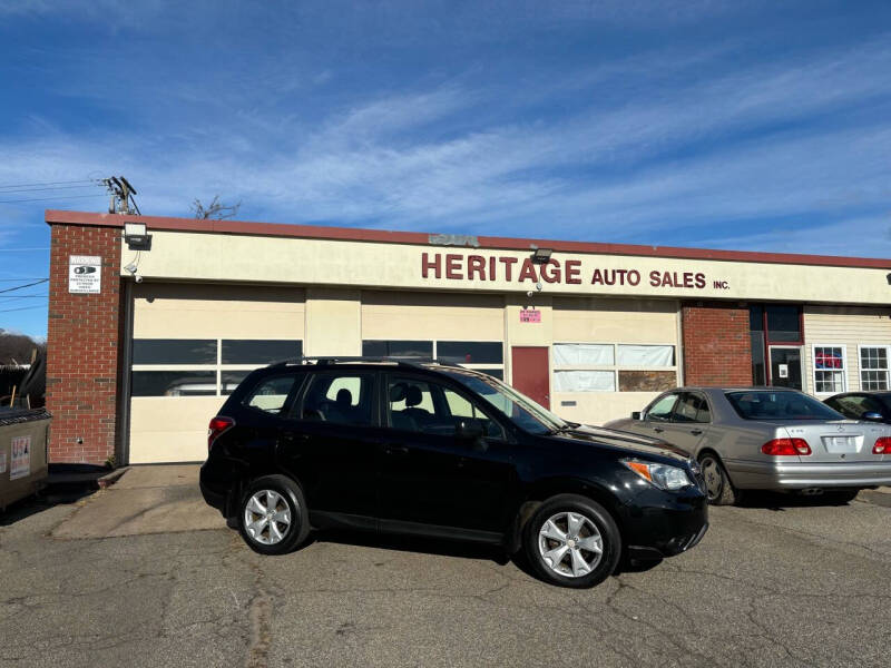 2015 Subaru Forester for sale at Heritage Auto Sales in Waterbury CT