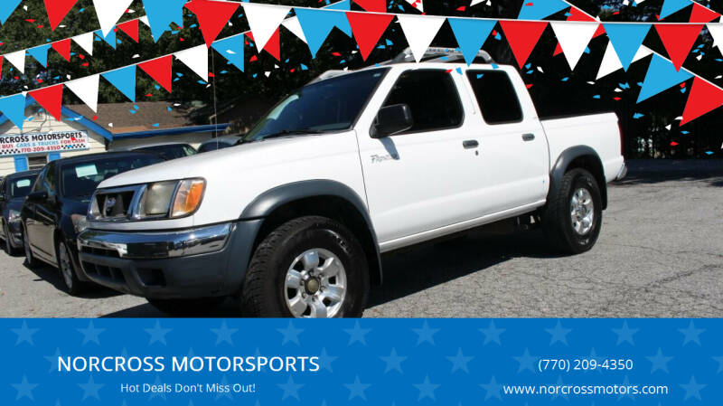 2000 Nissan Frontier for sale at NORCROSS MOTORSPORTS in Norcross GA