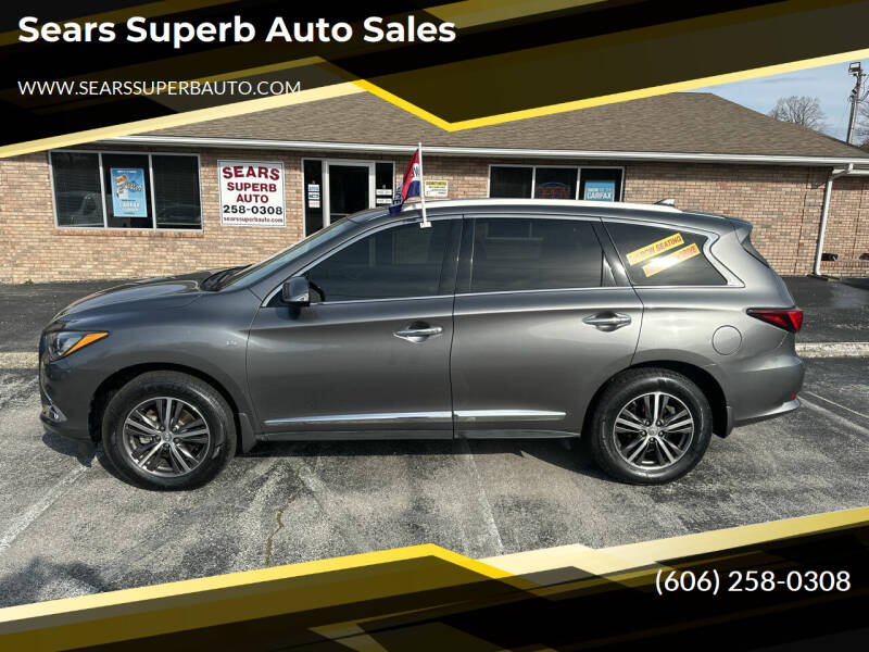 2017 Infiniti QX60 for sale at Sears Superb Auto Sales in Corbin KY