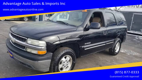 2000 Chevrolet Tahoe for sale at Advantage Auto Sales & Imports Inc in Loves Park IL