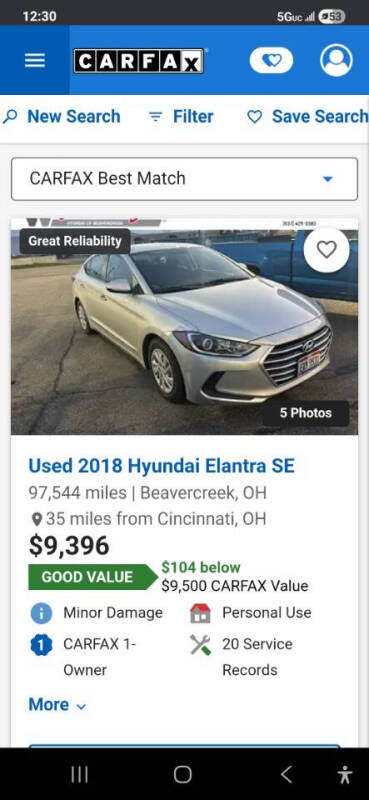 2018 Hyundai Elantra Limited