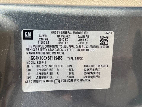 2011 Chevrolet Silverado 3500HD