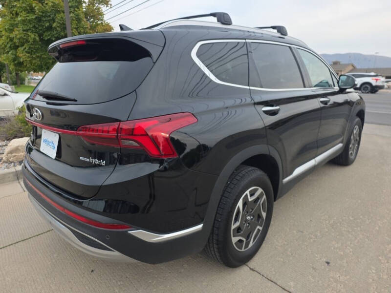 2022 Hyundai Santa Fe Hybrid Blue