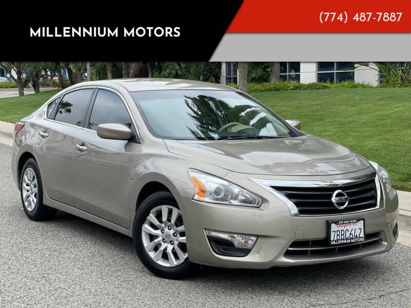 2013 Nissan Altima for sale at MILLENNIUM MOTORS in Van Nuys CA