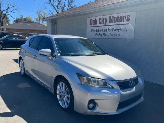 2013 Lexus CT 200h for sale at Oak City Motors in Garner NC