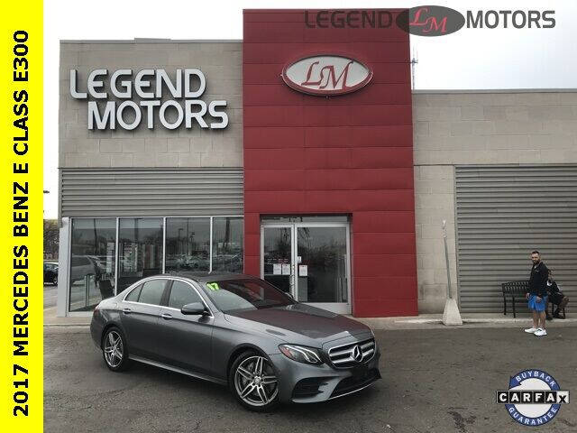 2017 Mercedes-Benz E-Class for sale at Legend Motors of Detroit - Legend Motors of Ferndale in Ferndale MI