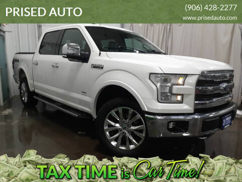 2015 Ford F-150 for sale at PRISED AUTO in Gladstone MI