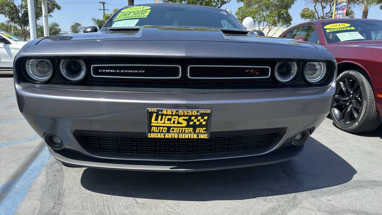 Gray 2018 Dodge Challenger R/T Plus R/T Plus 2dr Coupe 2