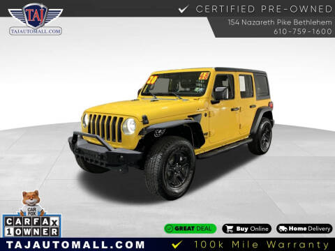 2020 Jeep Wrangler Unlimited for sale at Taj Auto Mall in Bethlehem PA