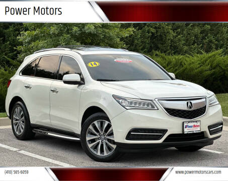 2014 Acura MDX for sale at Power Motors in Halethorpe MD