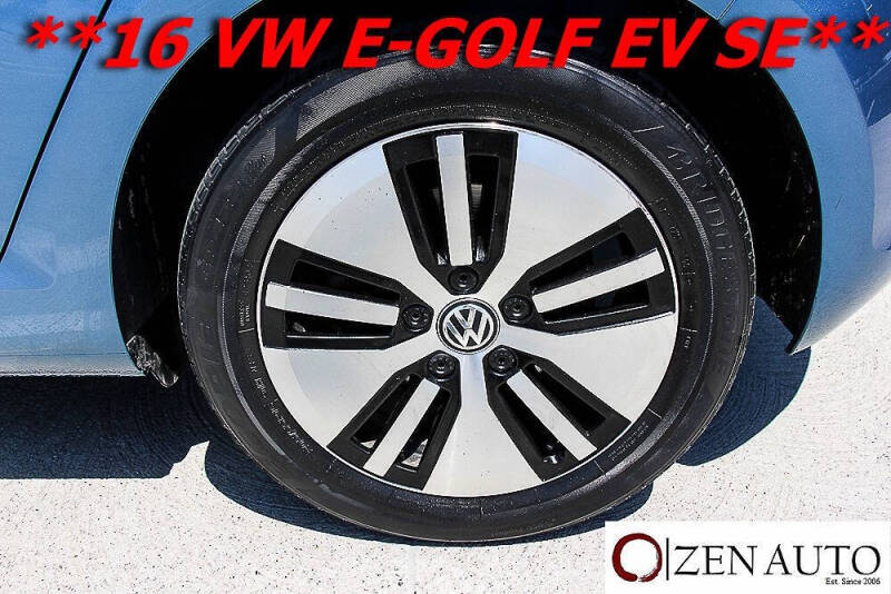 2016 Volkswagen e-Golf SE