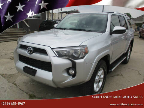 2015 Toyota 4Runner for sale at Smith and Stanke Auto Sales in Sturgis MI