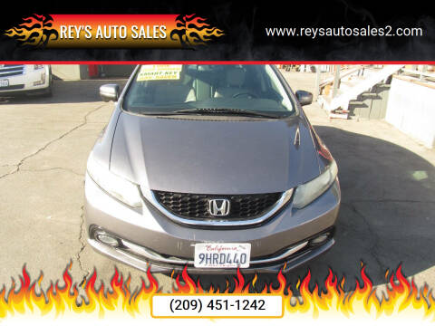 2014 Honda Civic for sale at Rey's Auto Sales in Stockton CA