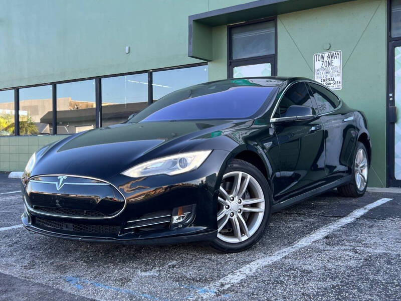 2014 Tesla Model S for sale at KARZILLA MOTORS in Oakland Park FL